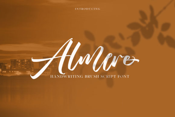 Almere Font: Elegant Script for Campaigns