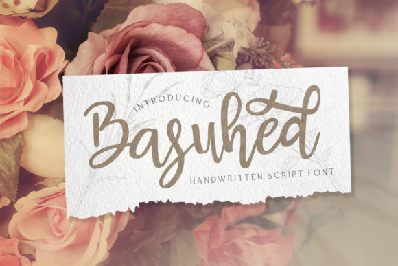 Basuhed Font for Business Branding