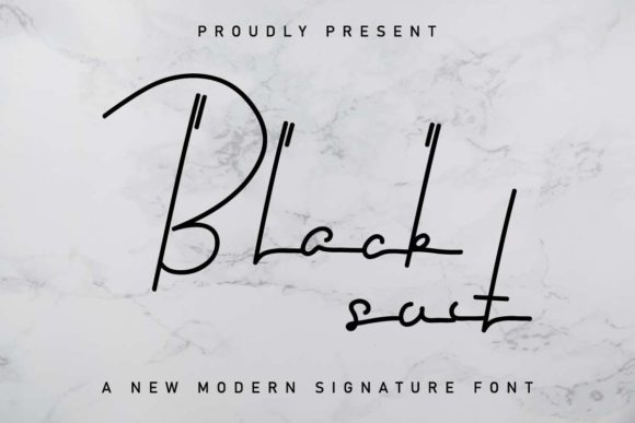 Black Suit Font Review