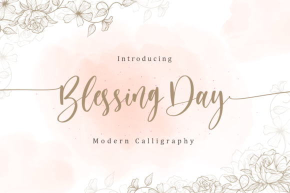 Blessing Day Font for Professional Branding