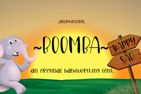 Boomba Font for Creative Web Design