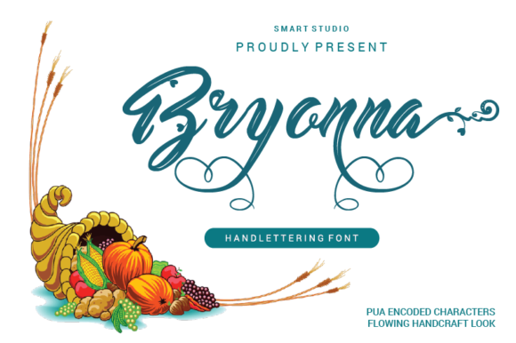 Bryonna Font: Elegant Script for Creative Makers