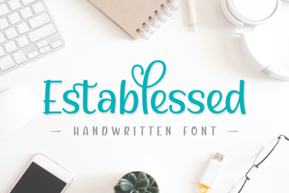 Establessed Font for Creative Makers