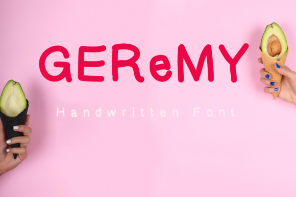 Geremy: A Handwritten Font for Creative Expression