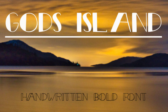 Gods Island Font for Web Design