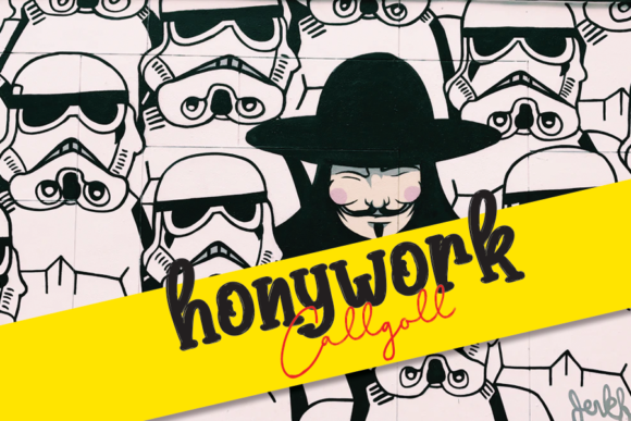 Honywork Font for Elegant Design