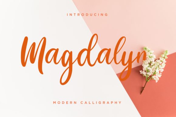 Magdalyn Font for Creative Campaigns