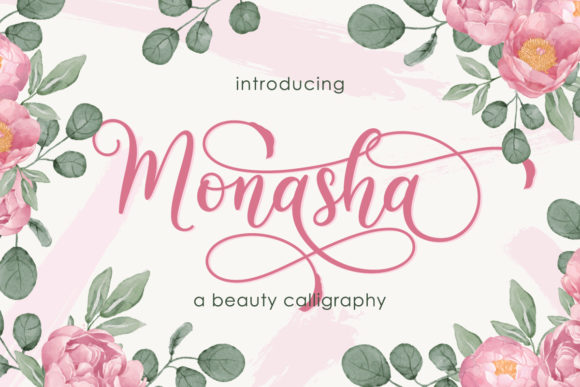 Monasha Font for Web Design