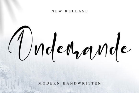 Ondemande Font for Elegant Design