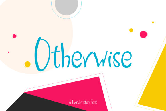 Otherwise Font for Creative Makers