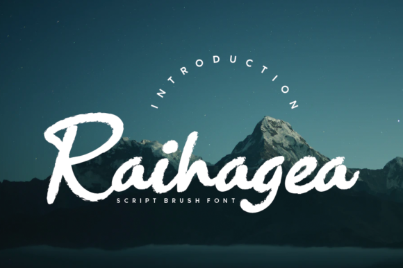Raihagea Font for Creative Projects