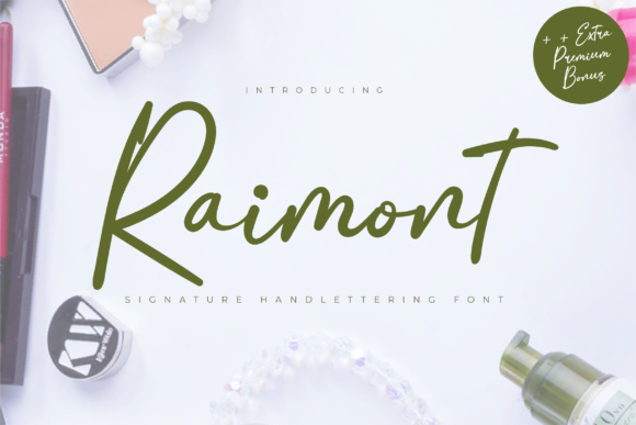 Raimont Font: Elegant Handwritten Style