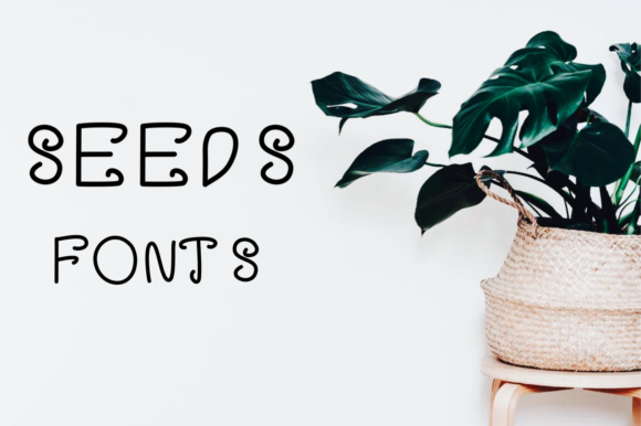 Seeds: A Sweet Handwritten Font