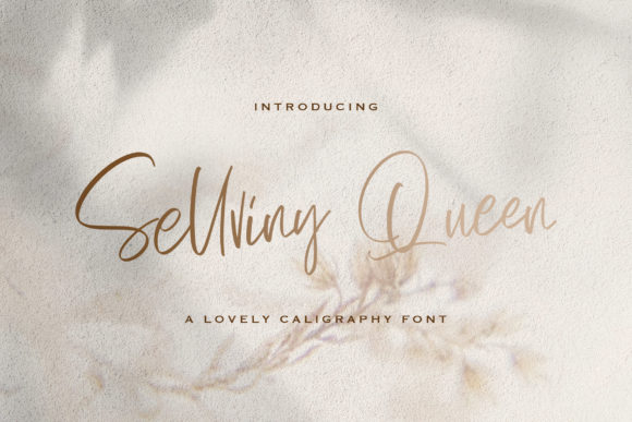 Sellviny Queen Font for Creative Makers