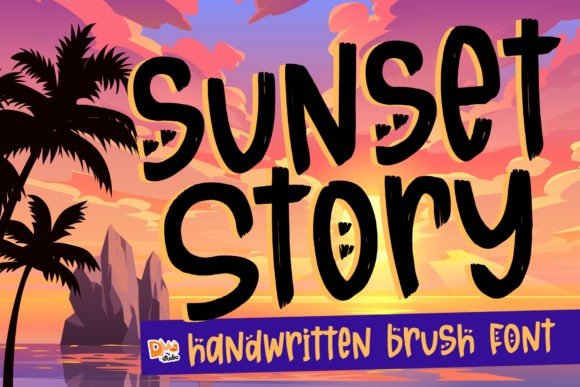 Sunset Story Font for Business Branding