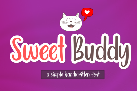 Sweet Buddy Font for Creative Projects